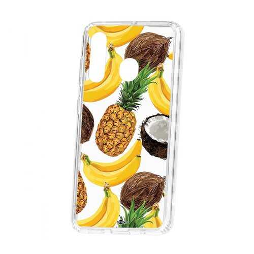 Чехол Kruche Samsung Galaxy A60 2019 Print Тропический микс в МТС