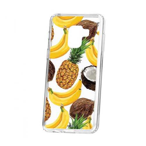 Чехол Kruche Samsung Galaxy A8 2018 (A530) Print Тропический микс в МТС