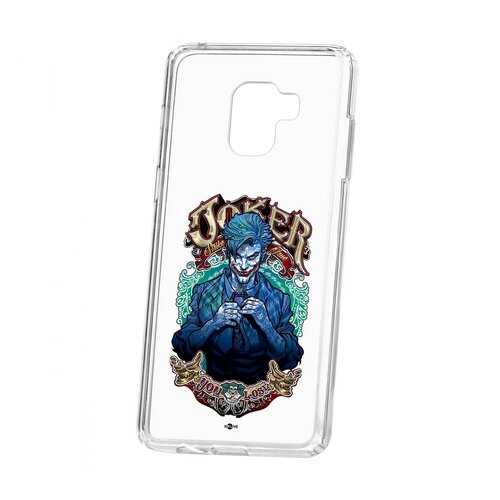 Чехол Kruche Samsung Galaxy A8+ 2018 (A730) Print Джокер в МТС