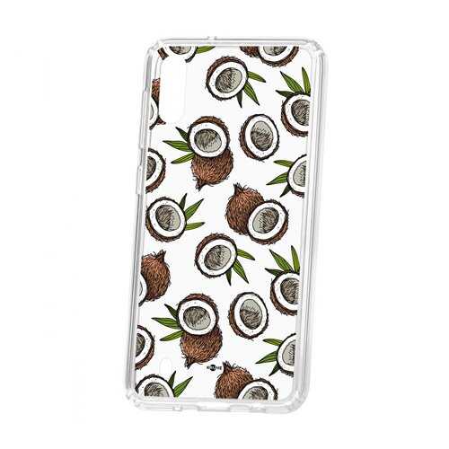 Чехол Kruche Samsung Galaxy M10 Print Кокосы в МТС