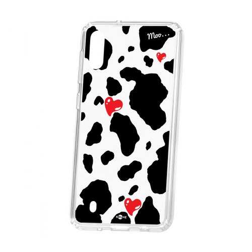 Чехол Kruche Samsung Galaxy M10 Print Корова в МТС