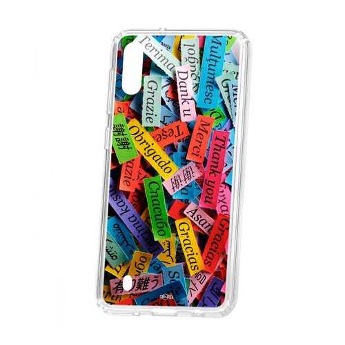 Чехол Kruche Samsung Galaxy M10 Print Thank you в МТС