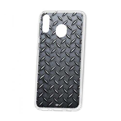 Чехол Kruche Samsung Galaxy M20 Print Сталь в МТС