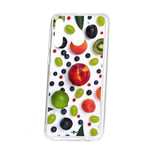 Чехол Kruche Samsung Galaxy M30 Print Fruits в МТС