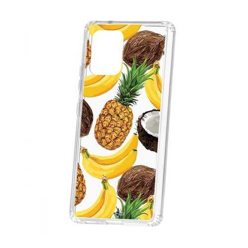 Чехол Kruche Samsung Galaxy S10 Lite Print Тропический микс в МТС