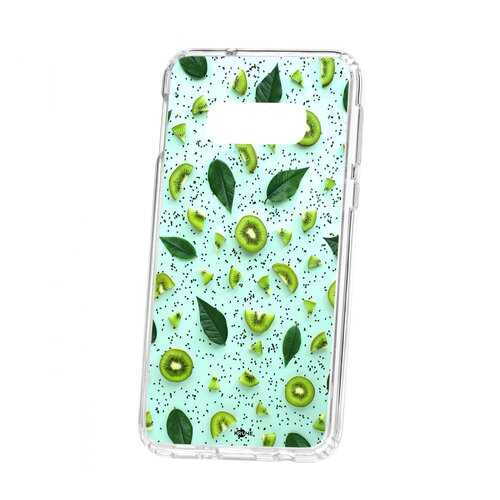 Чехол Kruche Samsung Galaxy S10e Print Киви в МТС