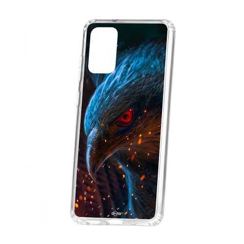 Чехол Kruche Samsung Galaxy S20 Plus Print Орел в МТС