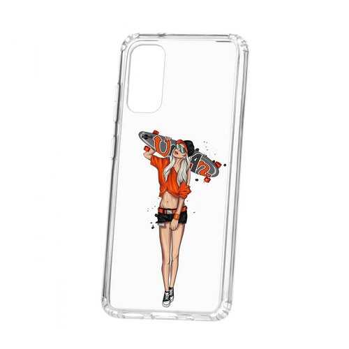 Чехол Kruche Samsung Galaxy S20/S11e Print Лонгборд в МТС