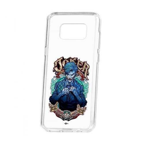 Чехол Kruche Samsung Galaxy S8 Plus Print Джокер в МТС