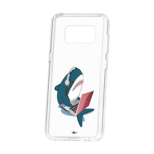 Чехол Kruche Samsung Galaxy S8 Print Акула в МТС