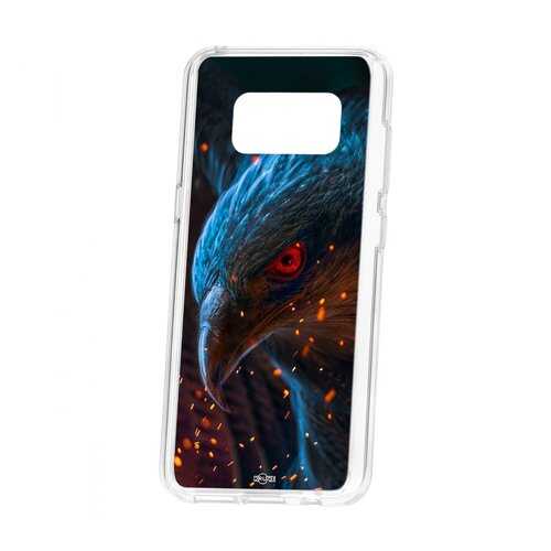 Чехол Kruche Samsung Galaxy S8 Print Орел в МТС