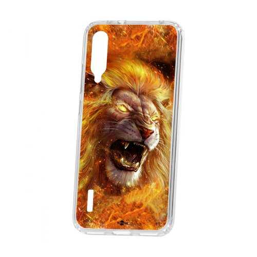 Чехол Kruche Xiaomi Mi A3 Print Лев в МТС