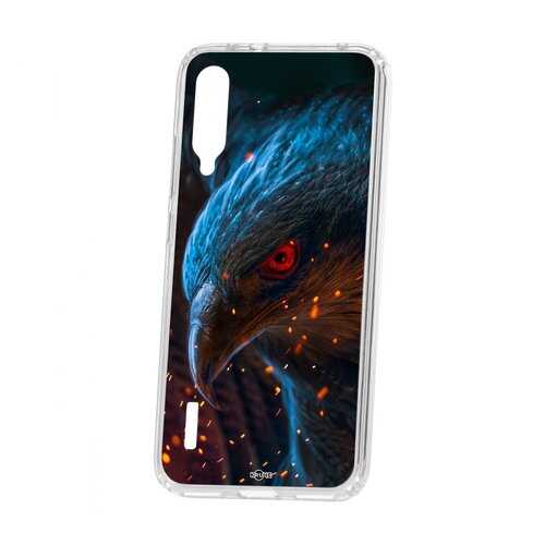 Чехол Kruche Xiaomi Mi A3 Print Орел в МТС