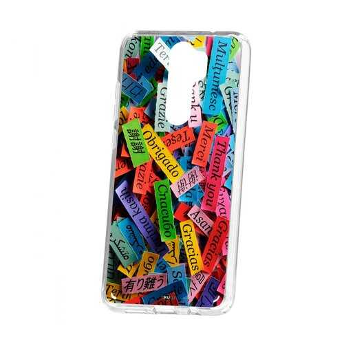 Чехол Kruche Xiaomi Redmi Note 8 Pro Print Thank you в МТС
