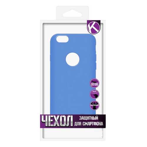 Чехол Krutoff для iPhone 6/6S Light Blue в МТС
