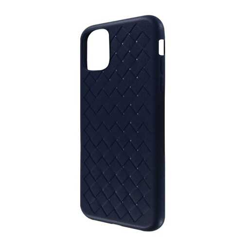 Чехол Krutoff Silicone braided для iPhone 11 Pro Blue в МТС