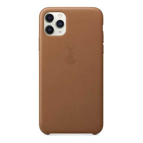 Чехол Leather Case для iPhone 11 Pro Max, LCIP11PM-06-SABR в МТС