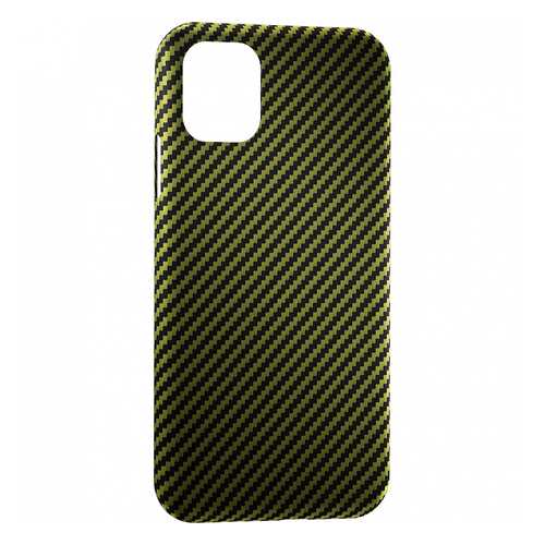 Чехол Lyambda Сarbon Series для iPhone 11 Green Matte в МТС