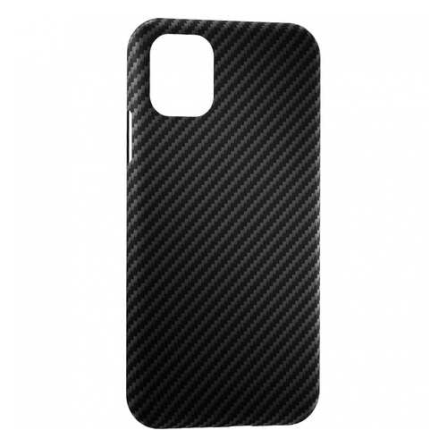 Чехол Lyambda Сarbon Series для iPhone 11 Pro Max Black Matte в МТС