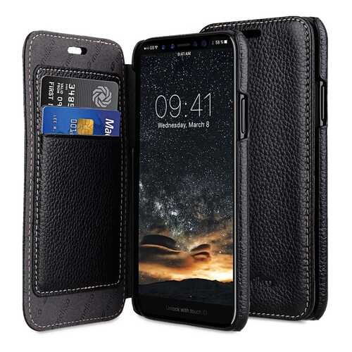 Чехол Melkco для Apple iPhone Xr - Face Cover Book Type - Black в МТС