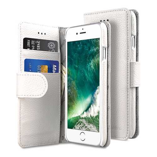 Чехол Melkco для iPhone 7/8 - Wallet Book Type - White в МТС