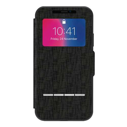 Чехол Moshi SenseCover для iPhone X - Metro Black 99MO072010 в МТС