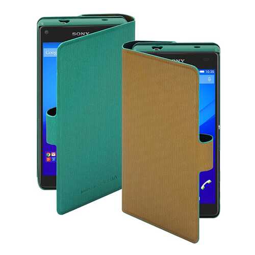 Чехол Muvit MFX Chameleon Folio Case для Sony Xperia Z5 Зеленый/Золотистый в МТС