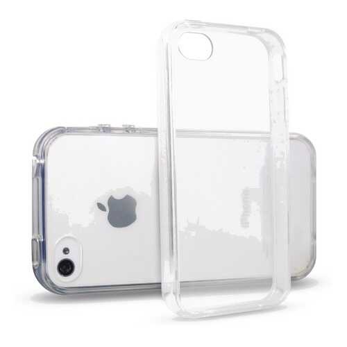 Чехол MyPads для iPhone 4/ 4S Transparent в МТС