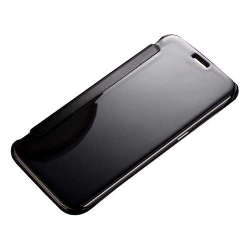 Чехол MyPads для Samsung Galaxy J1 2016 SM-J120F/H DuoS Clear View Cover Black в МТС