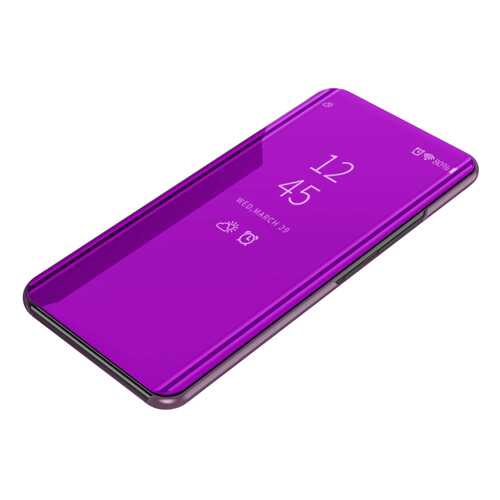 Чехол MyPads для Samsung Galaxy Note 5 Dual/Duos Clear View Cover Purple в МТС