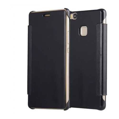 Чехол MyPads для Samsung Galaxy S6 Edge Clear View Cover Black в МТС
