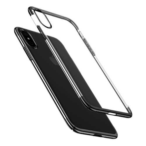 Чехол-накладка Baseus Glitter Case (WIAPIPHX-DW01) для Apple iPhone X (Black) в МТС