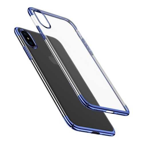 Чехол-накладка Baseus Glitter Case (WIAPIPHX-DW03) для Apple iPhone X (Blue) в МТС