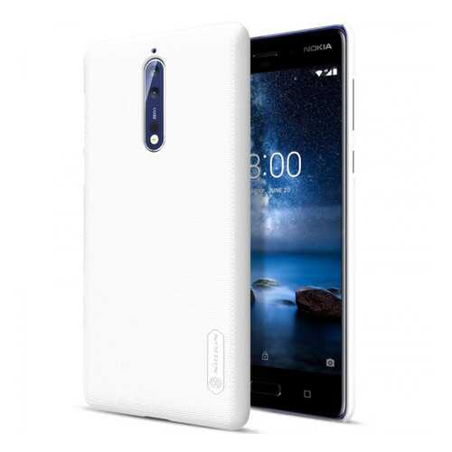 Чехол Nillkin Matte для Nokia 8 Dual SIM White в МТС