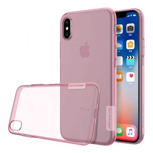 Чехол Nillkin Nature Series для Apple iPhone X (5.8) / XS (5.8) Pink в МТС
