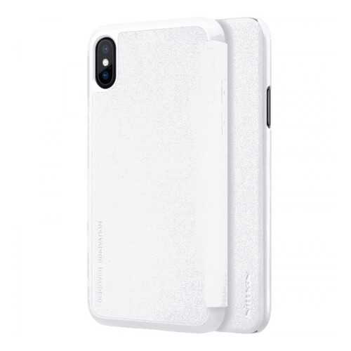 Чехол Nillkin Sparkle Series для Apple iPhone X / XS White в МТС