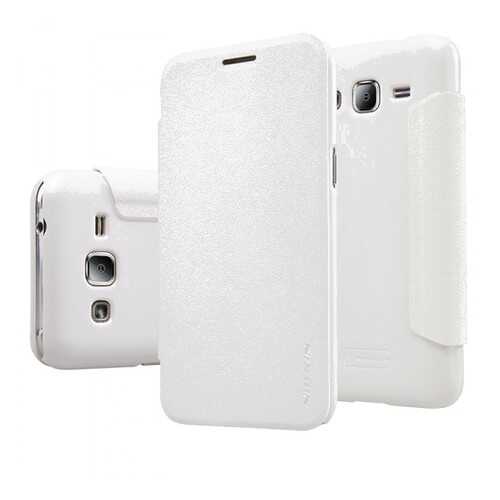 Чехол Nillkin Sparkle Series для Samsung J200H Galaxy J2 Duos White в МТС
