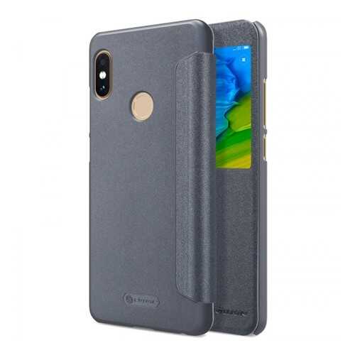 Чехол Nillkin Sparkle Series для Xiaomi Redmi Note 5 Pro / Note 5 (DC) Black в МТС