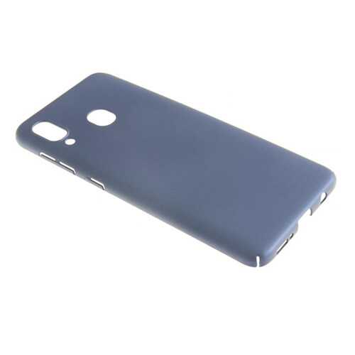 Чехол PC с Soft Touch для Samsung Galaxy A30 Blue в МТС