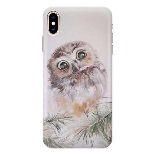 Чехол RE:PA для Apple iPhone XS / X с принтом Совенок в МТС
