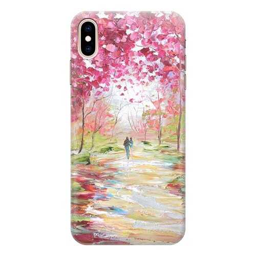 Чехол RE:PA для Apple iPhone XS / X с принтом Весенняя роща в МТС