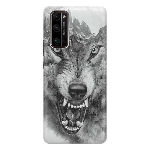 Чехол RE:PA для Honor 30 Pro+ с принтом Волк в горах в МТС