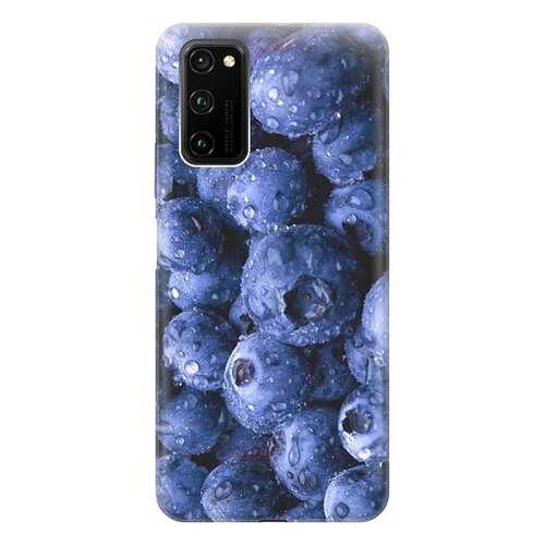 Чехол RE:PA для Honor View 30 Pro с принтом Черника в МТС