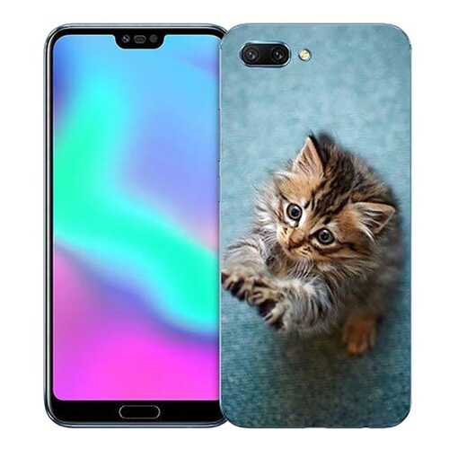 Чехол RE:PA для Huawei Honor 10 с принтом Котёнок на голубом в МТС