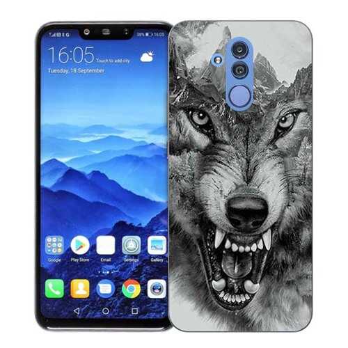 Чехол RE:PA для Huawei Mate 20 Lite с принтом Волк в горах в МТС