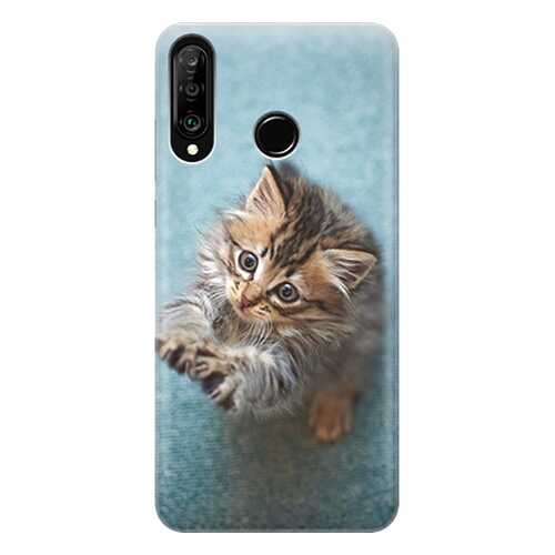 Чехол RE:PA для Huawei P30 Lite / Honor 20S / Honor 20 Lite с принтом Котёнок на голубом в МТС