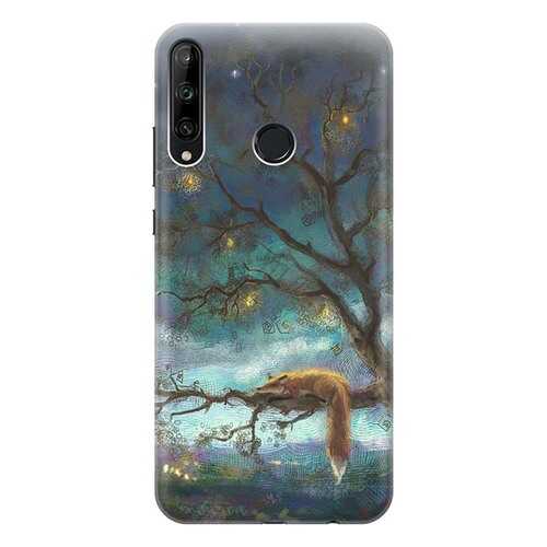 Чехол RE:PA для Huawei P40 Lite E / Honor 9C с принтом Лиса на дереве в МТС