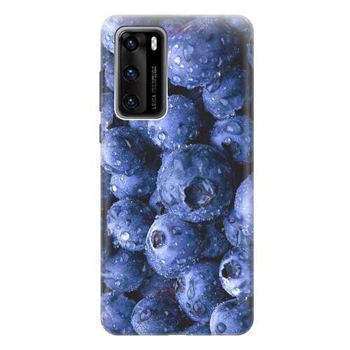 Чехол RE:PA для Huawei P40 с принтом Черника в МТС
