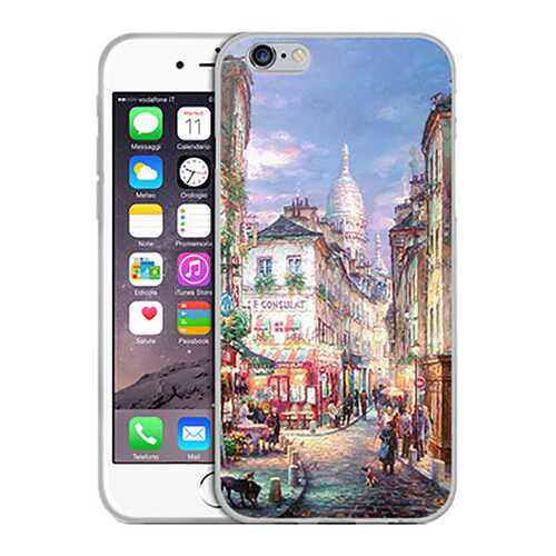 Чехол RE:PA для iPhone 6S / 6 с принтом Пейзаж Монмартра в МТС