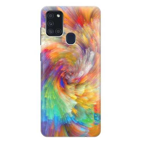 Чехол RE:PA для Samsung Galaxy A21s с принтом Акварельная красота в МТС